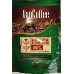 Кофе молотый в растворимом DanCoffee 200гр