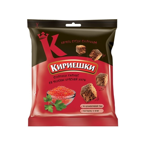 Сухарики Кириешки ассорти, 200 гр