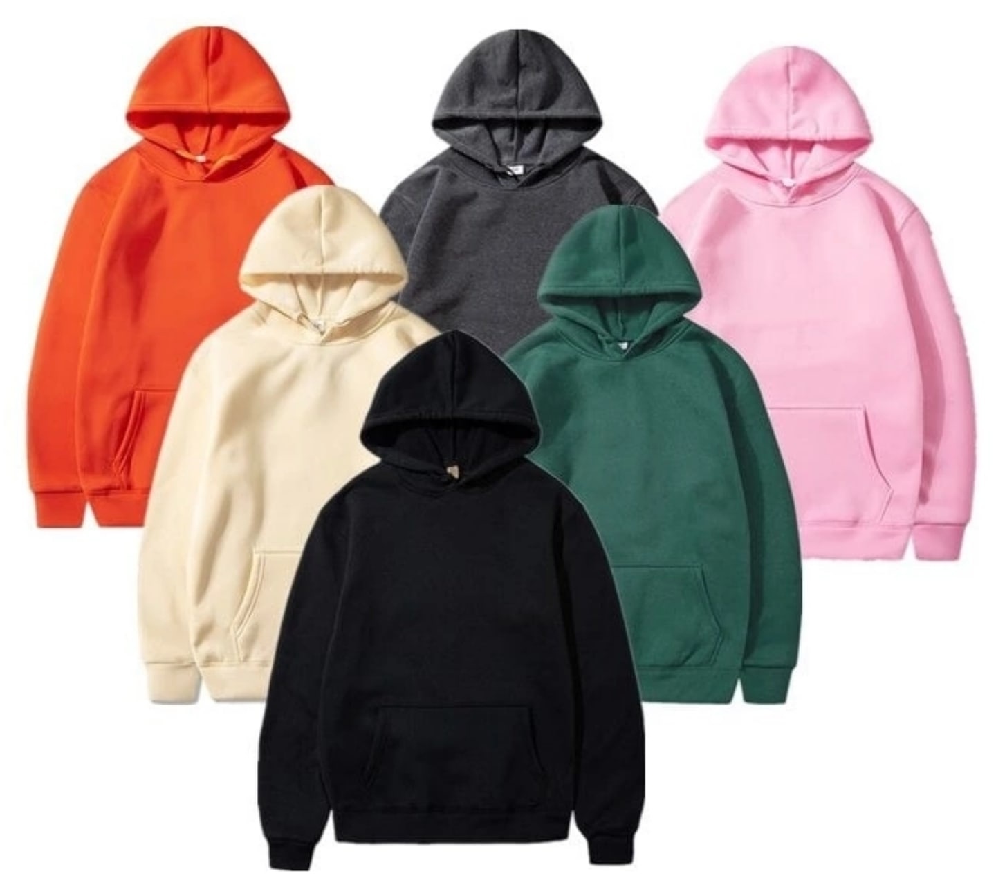 Худи с капюшоном, унисекс, р48/62, хл 95%, футер 3 нитка, 350гр/м2