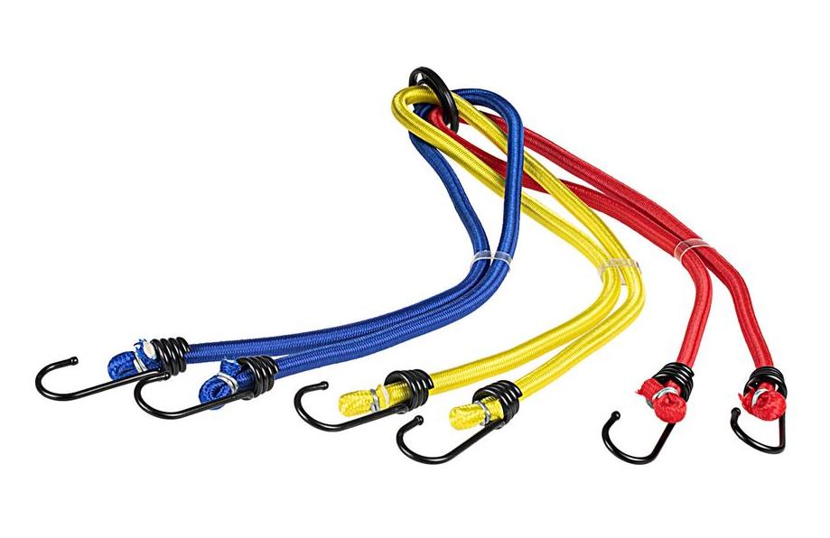 Резинки для крепления груза с кольцом "ПАУК" 3шт.