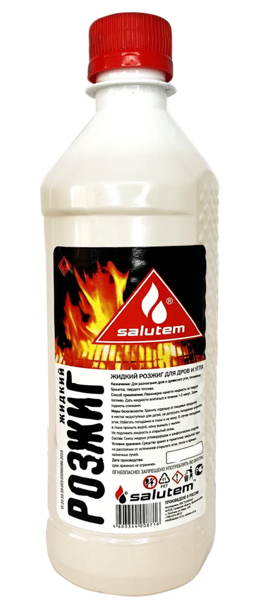 Жидкость для розжига ПЭТ бутылка 1 л.