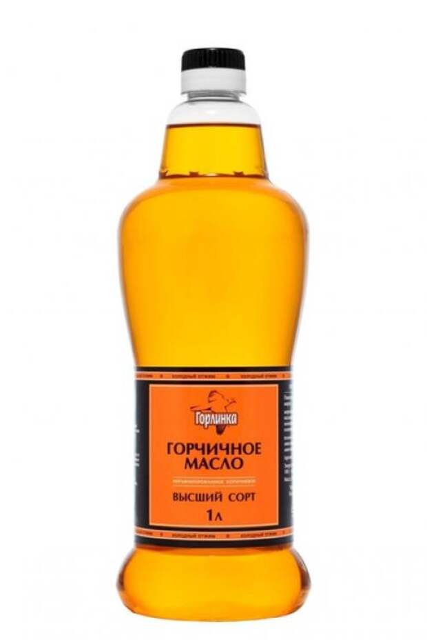 Масло горчичное нерафин. "Горлинка" 1л, Волгоградский горчичный завод "РОДОС" ООО