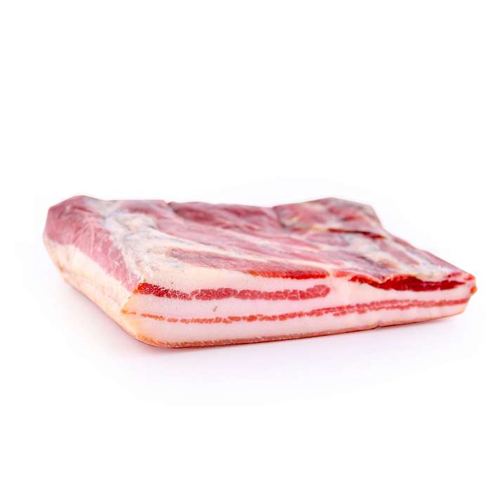 Панчетта из свинины с/к кат. Б с/н 300гр. вак