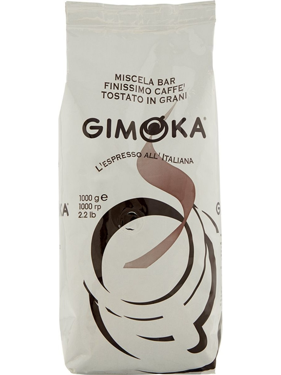 Кофе в зернах жареный GIMOKA Gusto Ricco 1000 гр.