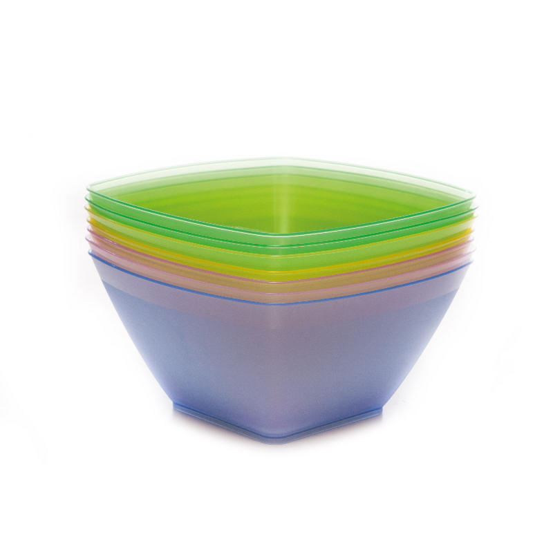 Салатник квадратный 2шт*3,5л Полимербыт