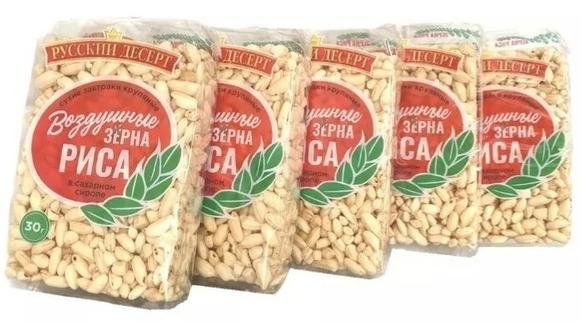 Воздушные зерна в сахарном сиропе 30 гр x 5 шт. ТД АДАРА Адара ТД ООО (производитель)