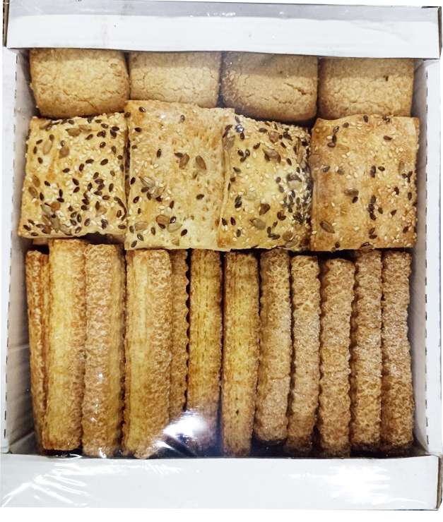 Печенье слоеное Ассорти Лакомство 1кг Зудов иК