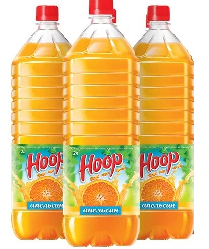 Напиток б/а негаз. НООР мах со вкусом апельсина, 2 л. ПЭТ МЕГАПАК ООО(производитель)