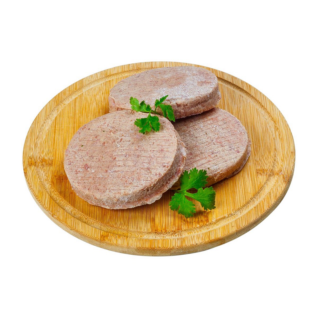 Котлета "Бургер Гриль" из мяса ЦБ зам, вес, Курников