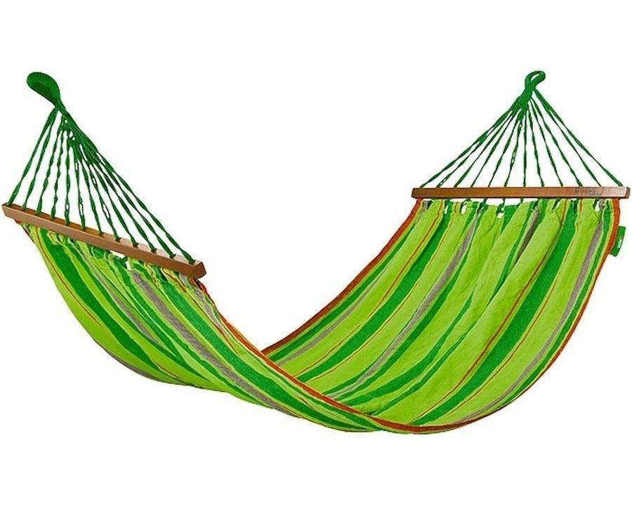 Гамак 200х100 см, с деревянными планками, Camping// Palisad 