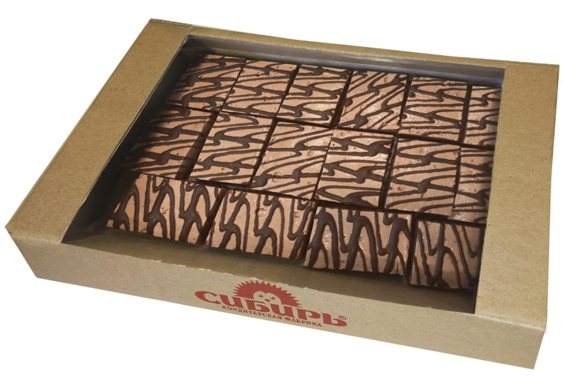 Пирожное Прага 700гр КФ Сибирь