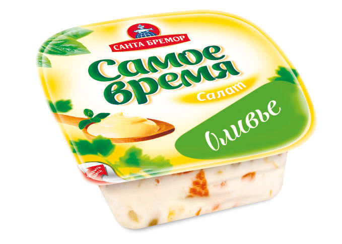 Салат "Оливье" 400 гр Русское Море АО