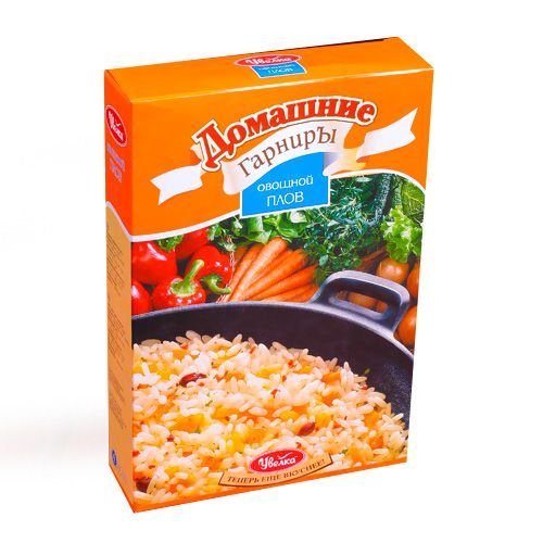 Крупа Домашний гарнир Овощной плов 2*150г ТМ "Увелка", Ресурс ООО