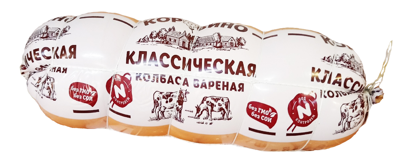 КЛАССИЧЕСКАЯ Коровино вар п/о(обвязка) вес (Останкинский МК АО)