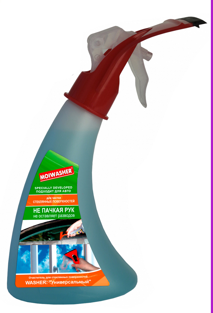 Очиститель для стеклянных поверхностей WASHER "Универсальный" 360мл. МОЙЩИК ТД ООО