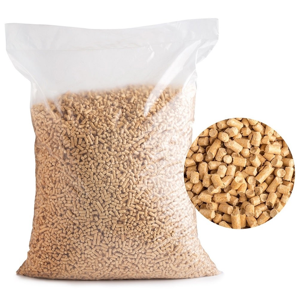 Древесный наполнитель для кошачьего туалета 42,5 л