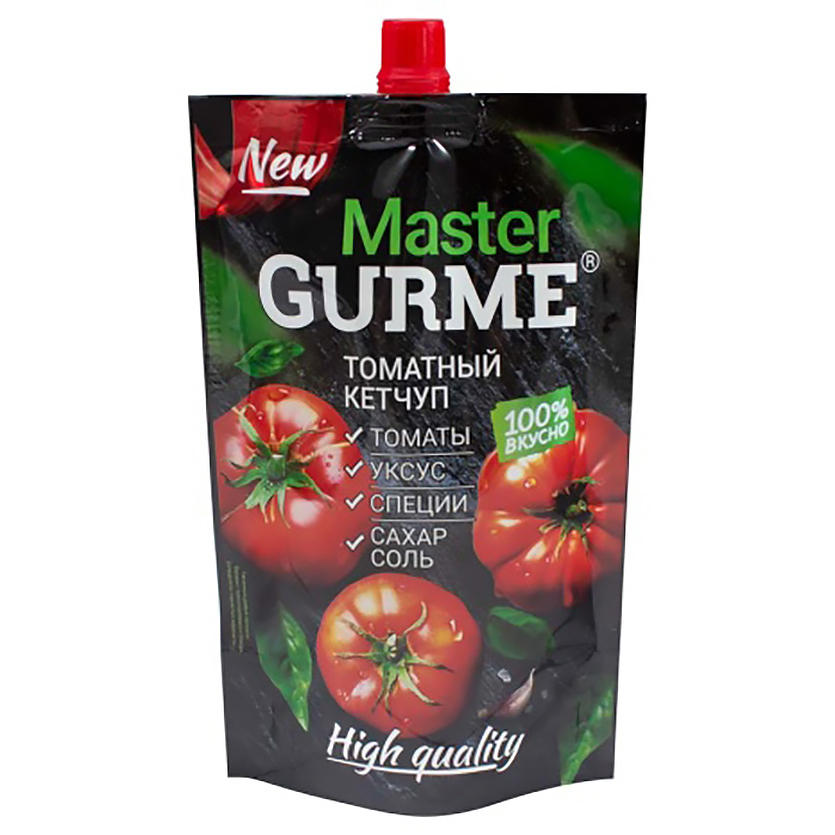 Кетчуп Master Gurme 300г ГОСТ 1кат., Дой Пак