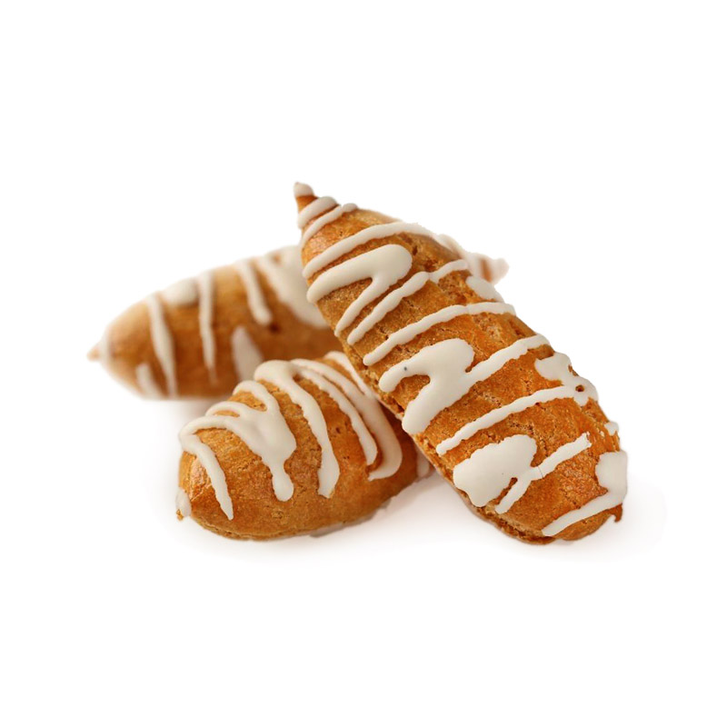 Печенье заварное «ЗАВАРУШКИ» с молочной глазурью. 1000 грамм. "Альконд"