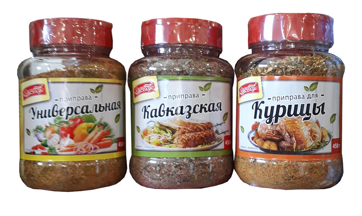 Приправа для разных блюд ПЭТ 450 гр.