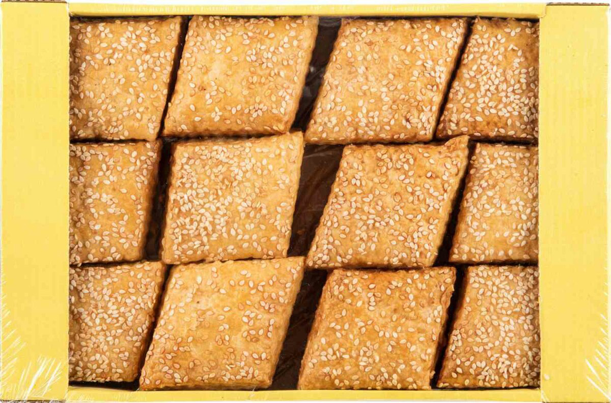 Пирожное "Аппетитная ГАТА" с кунжутом 400г