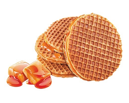 Вафли с молочной карамелью 770гр Крекер ООО