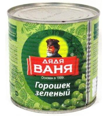 Горошек зеленый Дядя Ваня 400гр.