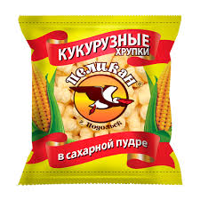 Кукурузные хрупки "Пеликан" 400г Классика