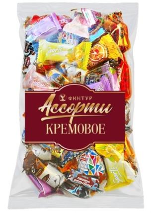 Конфеты глазированные с кремовыми начинками «Конфетное Ассорти» №2