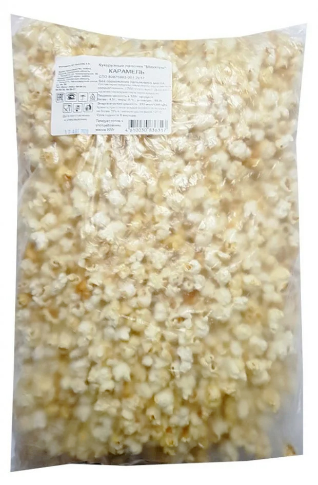 Воздушная кукуруза "МАККОРН" карамель 500г. ИП Маркеев А.В .
