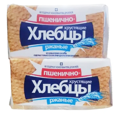 Хлебцы хрустящие пшенично ржаные 70гр Елизавета 