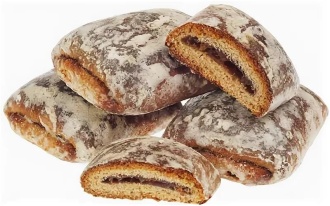 Пряник печатный с яблочным повидлом 840г Дымка