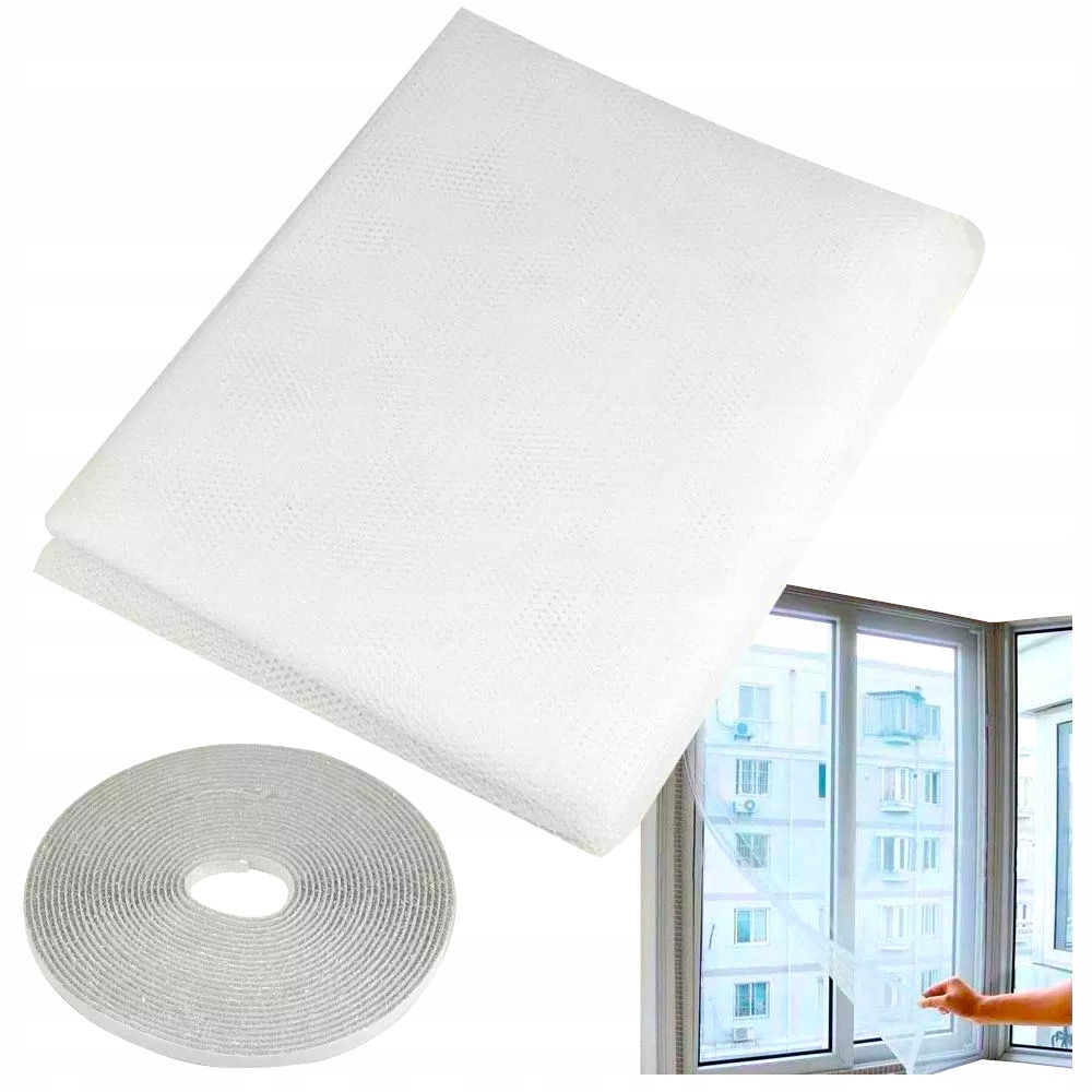 Сетка от насекомых для двери 100х210 см, магниты, крепл.