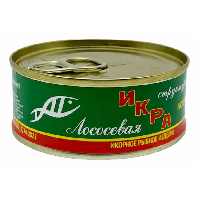 Икра лососевая структ. ж/б 140 гр. ИП Генералов