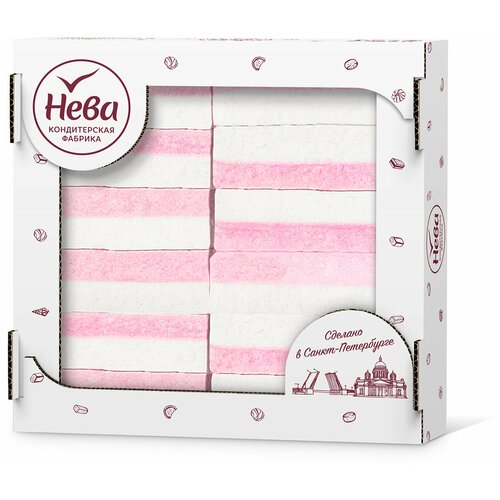 Пастила НЕВА «Бело розовая» 450г