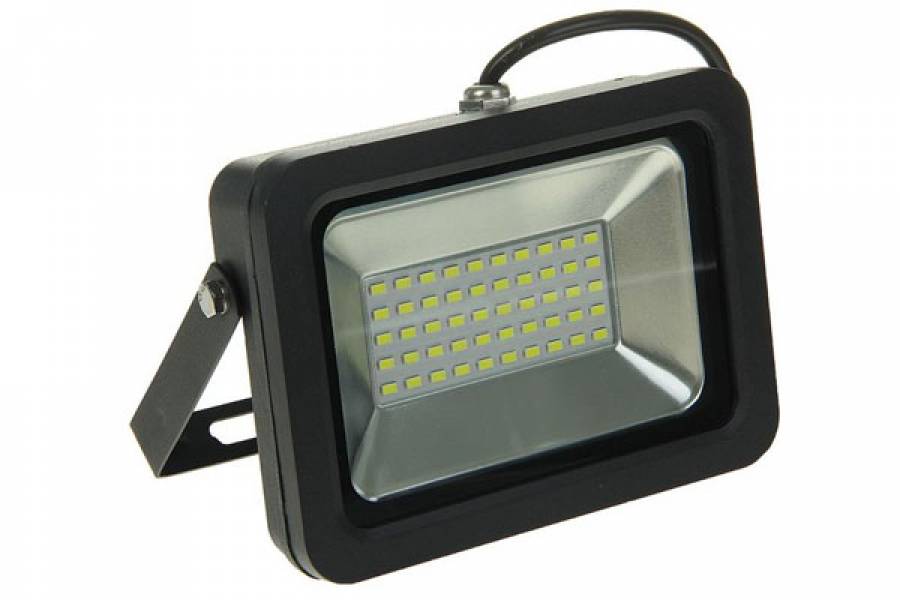 Прожектор светодиодный 50W, 6000 6500К (металл)¶