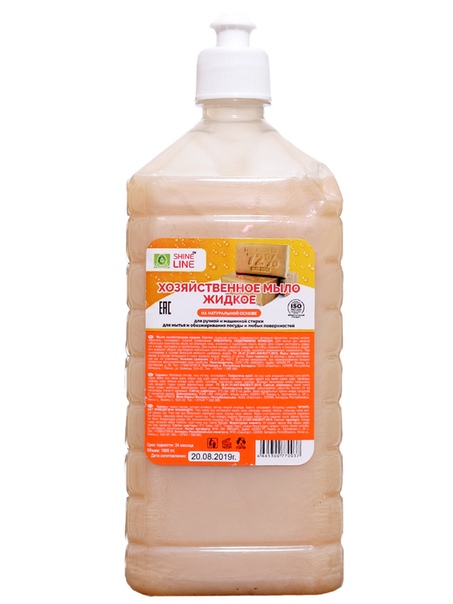 Мыло хозяйственное жидкое Семицвет, 1л