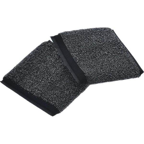 Губка абразивная зачистная со стальной нитью 12*9*2см набор 5 шт.  