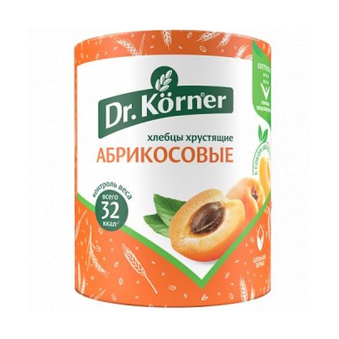 Хлебцы хрустящие «Злаковый коктейль абрикосовый», 0,090 гр