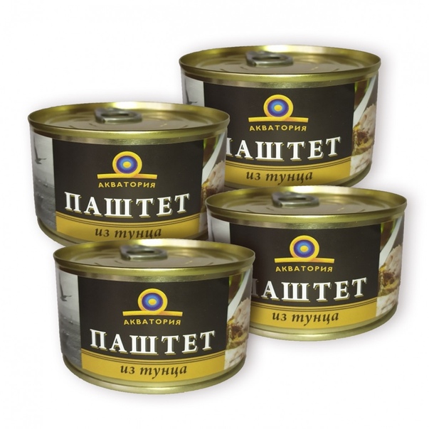 Паштет из тунца 185 гр ж/б Владимирский Консервный завод
