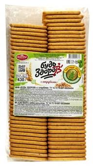 Крекер "Будь Здоров" с отрубями 430г 