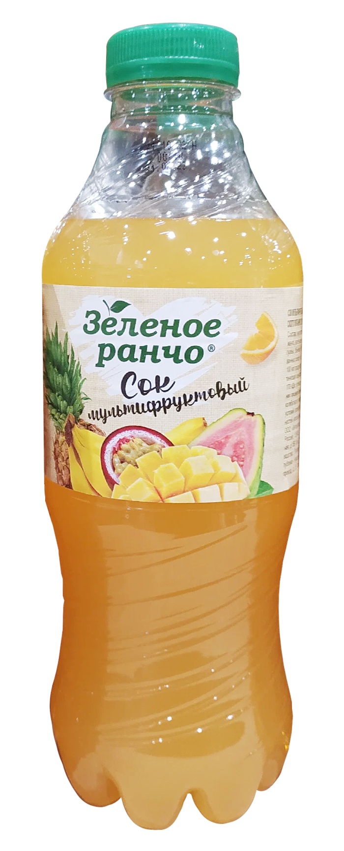 Сок мультифруктовый 0,92л ПЭТ "Зелёное Ранчо" для дет.питания с 3 х лет