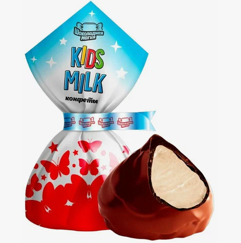 Конфеты KIDS MILK 500гр, "Экопрод" ООО