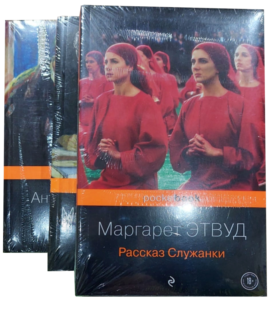 Комплект из 2 х книг Pocket book (117x181 мм. Мягкая обложка. БУМАГА ГАЗЕТНАЯ ), от 300 до 500 стр.