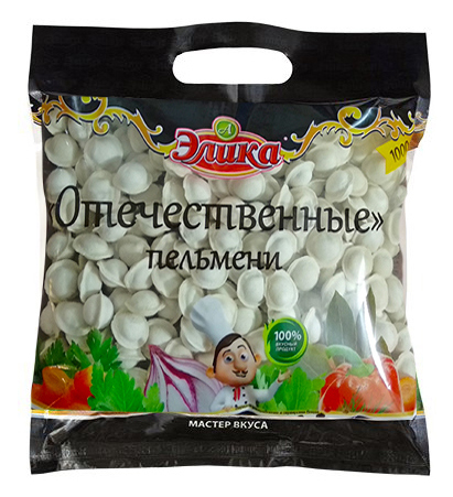 ЭЛИКА Пельмени "Отечественные" 1 кг