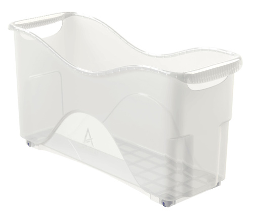 Контейнер хозяйственный универсальный на колёсах 10л (460×160×235мм)