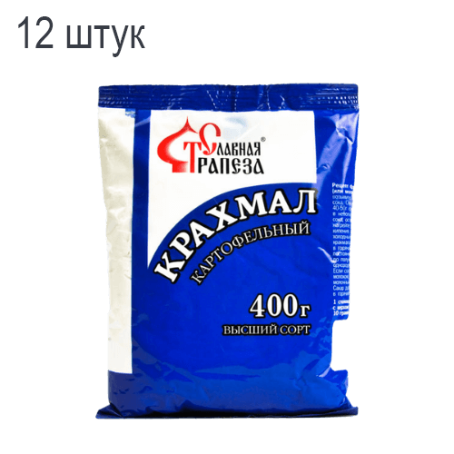 Крахмал картофельный 400гр/12шт