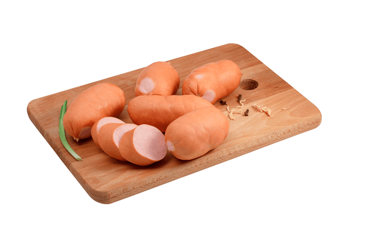 Сардельки «Мясные» кат.Б вес.1 кг «Анком» СПб