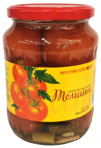 Томаты маринованные "Вкусное лето" 670 гр.