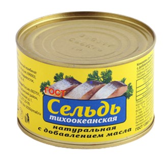 Сельдь НДМ ГОСТ 250г(Куски сельди) Славянский 2000 АПК ООО