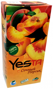 Напиток сокосодержащий Сочный Персик Yesta 1л